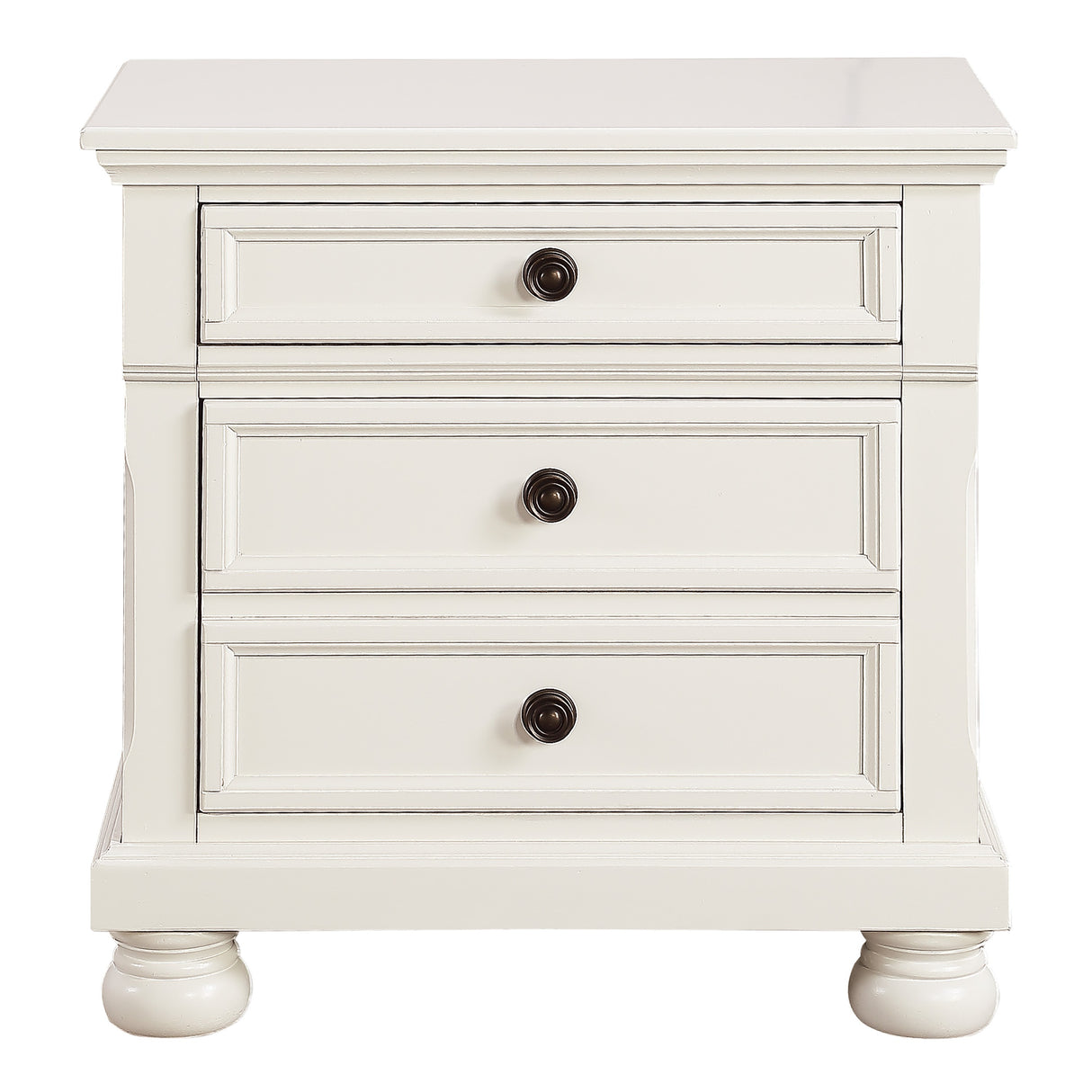 Laurelin 4 Piece Queen Platform Bedroom Set White Homelegance - Home Elegance USA