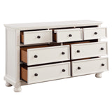 Laurelin 4 Piece Queen Platform Bedroom Set White Homelegance - Home Elegance USA