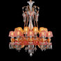 Czarina 20-Light Chandelier – Chrome Royal Jewel Crystal Luxury Lighting Fixture