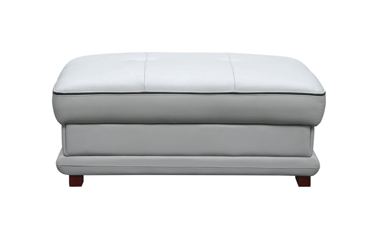 908 Ottoman In Light Grey - 908Ottoman | ESF - 908OTTOMAN - Home Elegance USA - 2