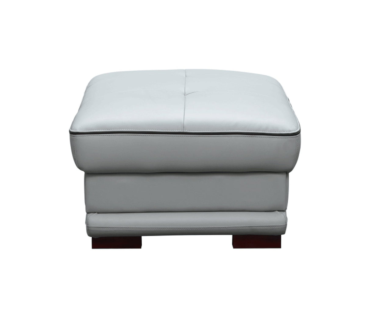 908 Ottoman In Light Grey - 908Ottoman | ESF - 908OTTOMAN - Home Elegance USA - 3