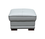 908 Ottoman In Light Grey - 908Ottoman | ESF - 908OTTOMAN - Home Elegance USA - 3