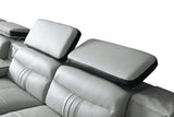 908 Sectional Right In Light Grey - 908Sectionalright | ESF | Home Elegance USA