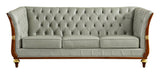 401 Grey Leather Sofa - 4013 | ESF - 4013 - Home Elegance USA - 2