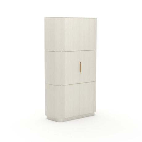 Love Bar Matte Pearl Reeded | Caracole Classic