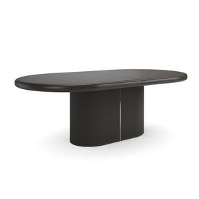 Love Extendable Dining Table Dark Chocolate | Caracole Classic