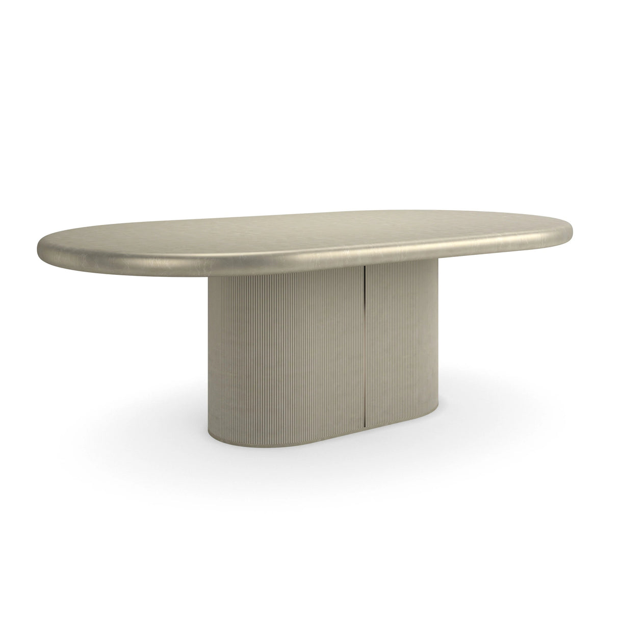 Love Extendable Dining Table Oracle Leaf Finish | Caracole Classic