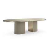 Love Extendable Dining Table Oracle Leaf Finish | Caracole Classic