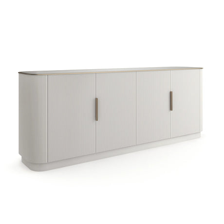 Love Sideboard Matte Pearl | Caracole Classic