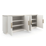 Love Sideboard Matte Pearl | Caracole Classic