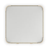 Love Square Cocktail Table Oracle Leaf Finish | Caracole Classic