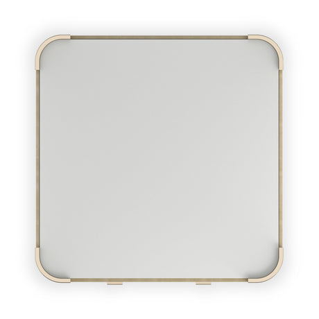 Love Square Cocktail Table Oracle Leaf Finish | Caracole Classic