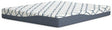 Ashley White/Blue 10 Inch Chime Elite 2.0 California King Mattress | Home Elegance USA