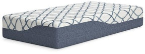 Ashley White/Blue 12 Inch Chime Elite 2.0 Twin Mattress | Home Elegance USA