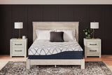 White/Blue 12 Inch Chime Elite 2.0 Queen Mattress | Ashley