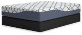 White/Blue 12 Inch Chime Elite 2.0 Queen Mattress | Ashley