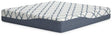 Ashley White/Blue 12 Inch Chime Elite 2.0 King Mattress | Home Elegance USA