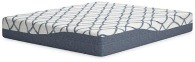 Ashley White/Blue 12 Inch Chime Elite 2.0 California King Mattress - M42651 - Home Elegance USA - 1