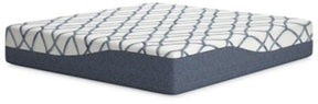 Ashley White/Blue 14 Inch Chime Elite 2.0 King Mattress | Home Elegance USA