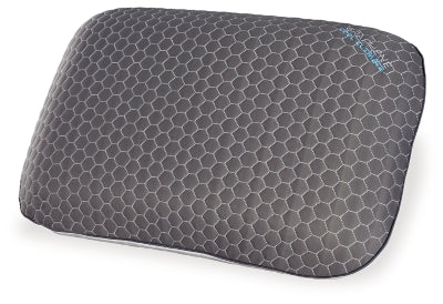 Ashley Dark Gray Zephyr 2.0 Graphene Contour Pillow (6/CS) | Home Elegance USA