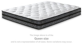 Ashley White 10 Inch Pocketed Hybrid King Mattress | Home Elegance USA