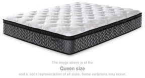 Ashley White 12 Inch Pocketed Hybrid King Mattress | Home Elegance USA