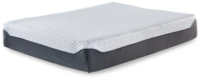 Ashley White/Gray 12 Inch Chime Elite Twin Mattress - M67411 - Home Elegance USA - 1