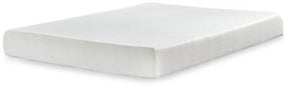 Ashley White Chime 8 Inch Memory Foam King Mattress | Home Elegance USA