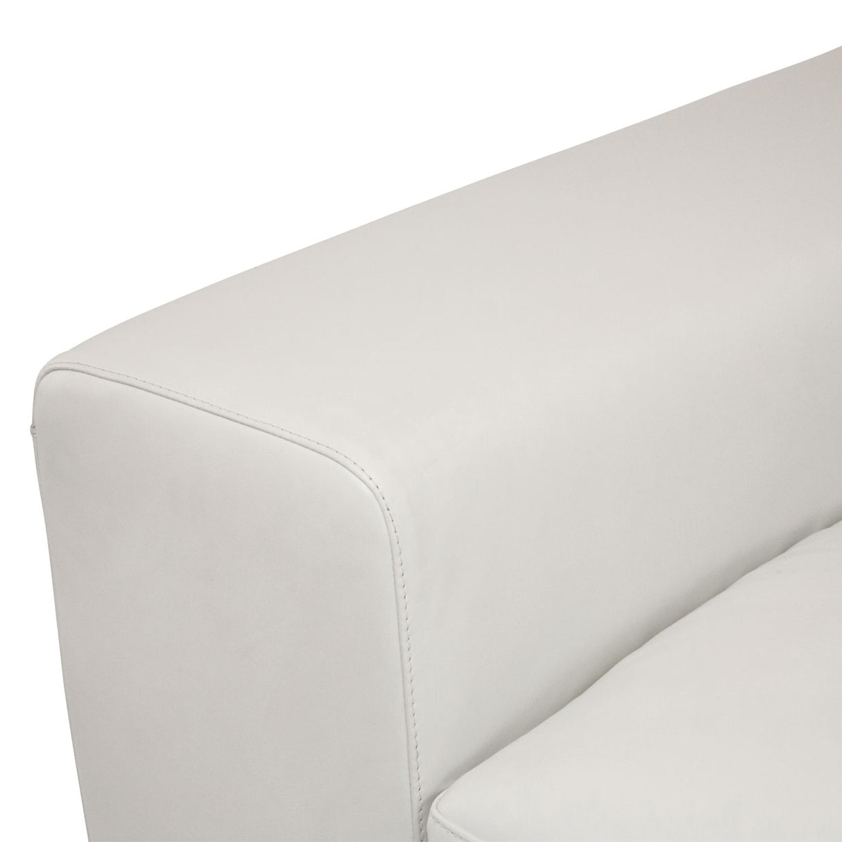 Aico Furniture - Mia Bella  Ciras Leather Chair In Cream Color Mb-Ciras35-Crm-13 - Home Elegance USA