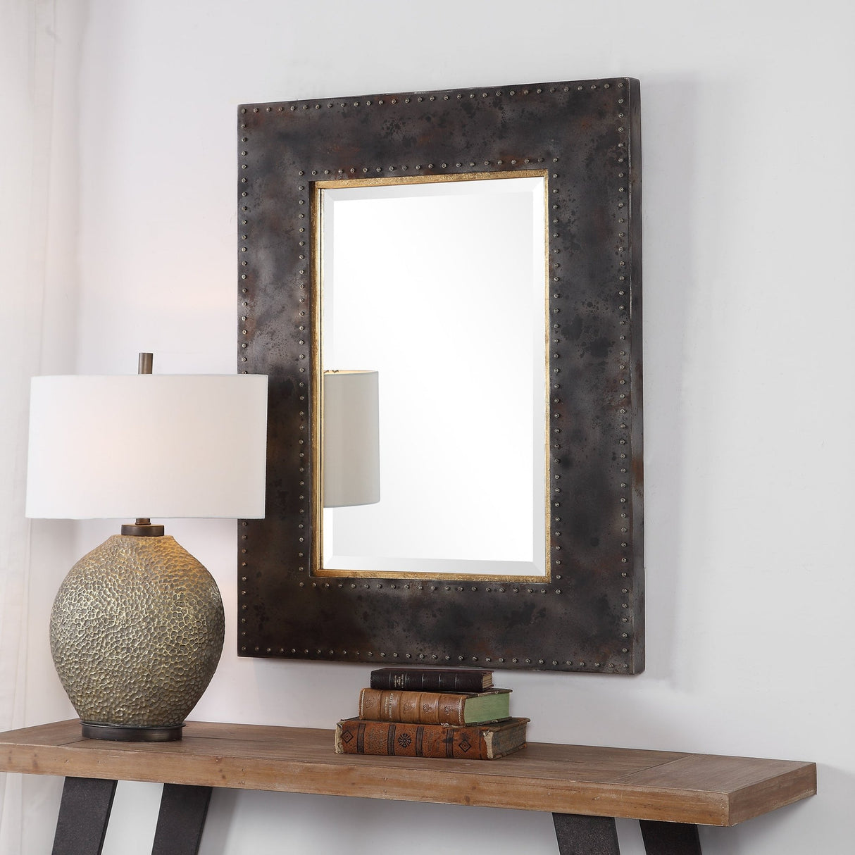 Amparo Industrial Mirror | Uttermost - UM - 09543 - Home Elegance USA - 4