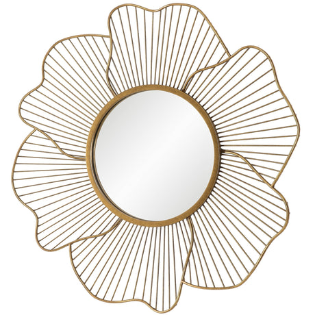 Blossom Gold Floral Mirror | Uttermost | Home Elegance USA