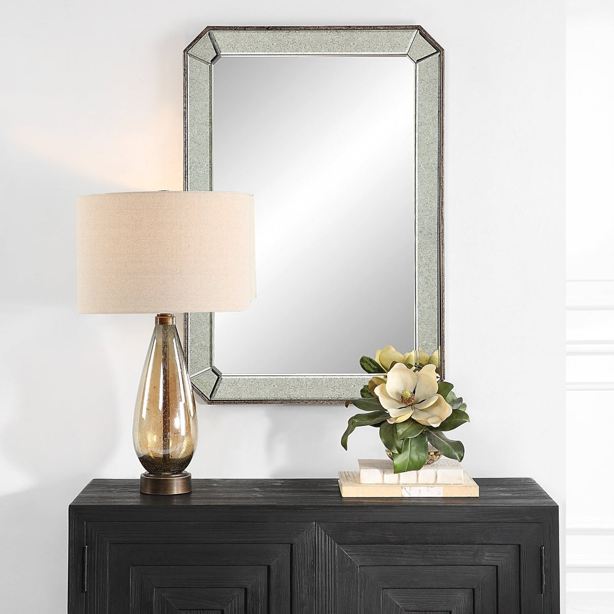 Cortona Antiqued Vanity Mirror | Uttermost - UM - 09927 - Home Elegance USA - 2