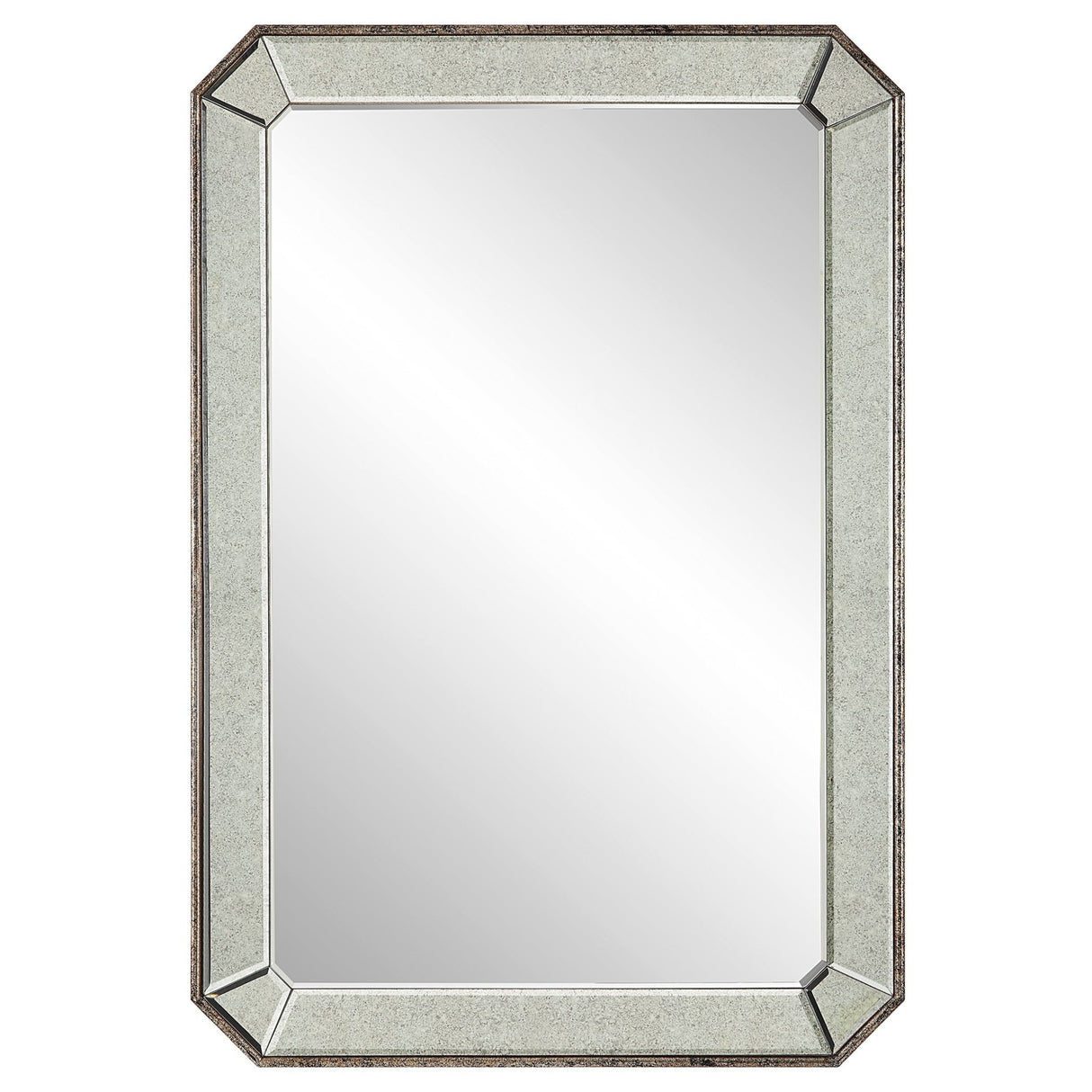 Cortona Antiqued Vanity Mirror | Uttermost - UM - 09927 - Home Elegance USA - 1