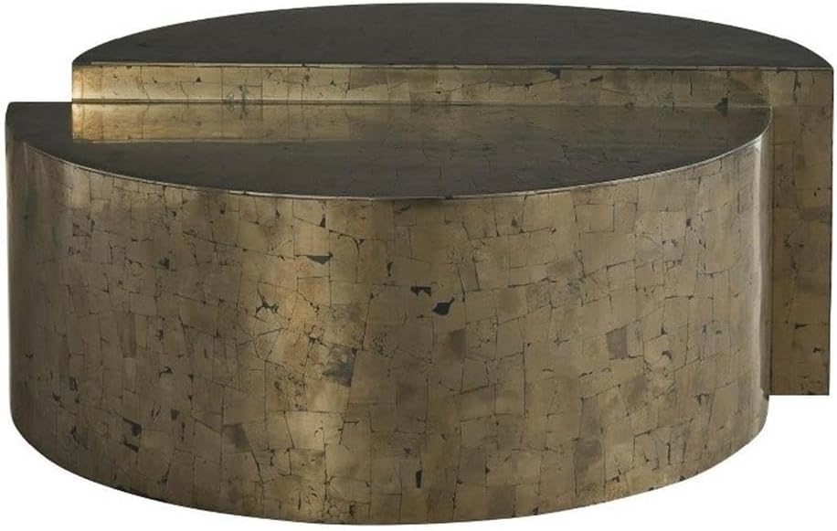 Cosmo Modern Geometric Cocktail Table in Pyrite | Universal Furniture