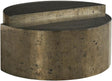 Cosmo Modern Geometric Cocktail Table in Pyrite | Universal Furniture