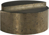 Cosmo Modern Geometric Cocktail Table in Pyrite | Universal Furniture