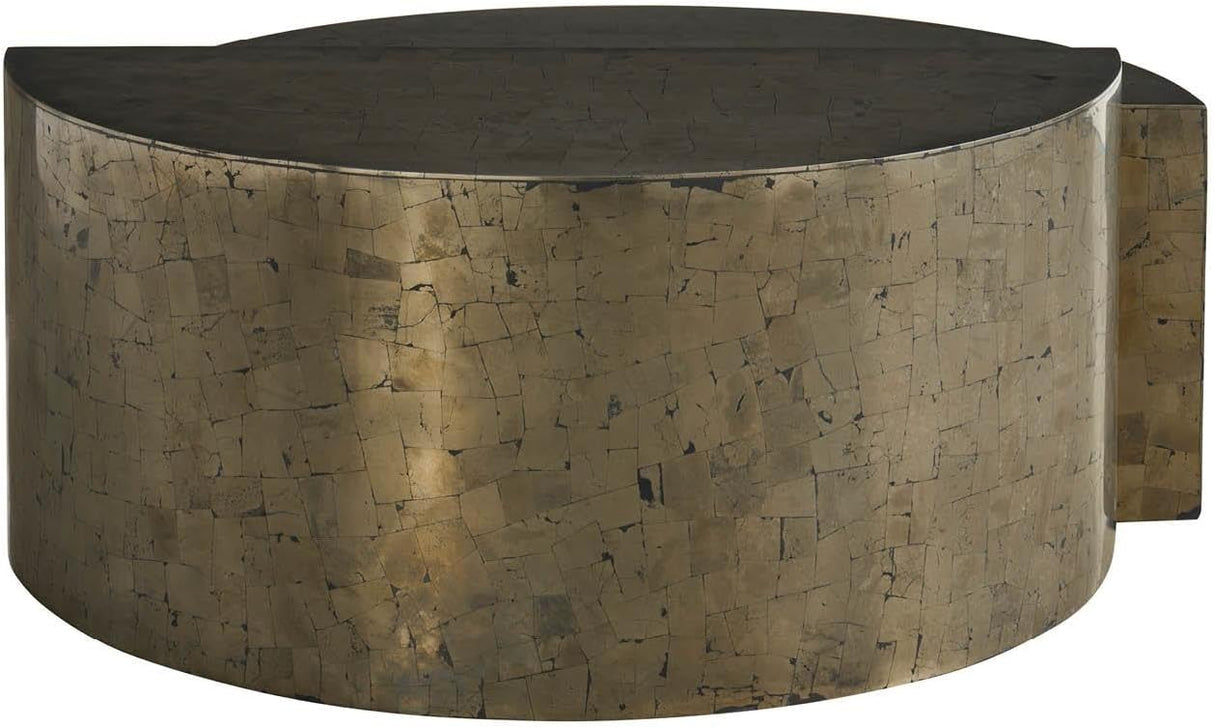 Cosmo Modern Geometric Cocktail Table in Pyrite | Universal Furniture