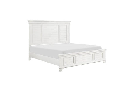 Mackinac 4-piece Bedroom Set in White by Homelegance Furniture Homelegance Furniture