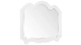 Madona transitional mirror in pearl finish, solid wood frame, by Cosmos Furniture 511110740
