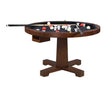 Marietta Contemporary Brown Wood Game Table By Coaster Furniture 100171 - Home Elegance USA