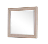 Marina Mirror by Cosmos Furniture with rich wood, styled in a classic transitional design.
