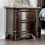 Menodora Brown Cherry Night Stand