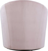 Alessio Velvet Accent Chair In Pink - 501Pink | Meridian - 501Pink - Home Elegance USA - 3