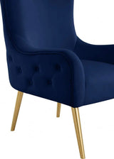 Alexander Accent Chair In Navy - 536Navy | Meridian - 536Navy - Home Elegance USA - 6