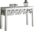Aria Console Table In Mirrored - 412-T | Meridian