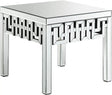 Aria End Table In Mirrored - 412-E | Meridian