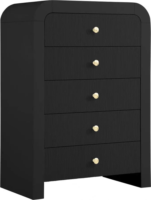 Artisto Chest In Black - 888Black - Ch | Meridian - 888Black - CH - Home Elegance USA - 1