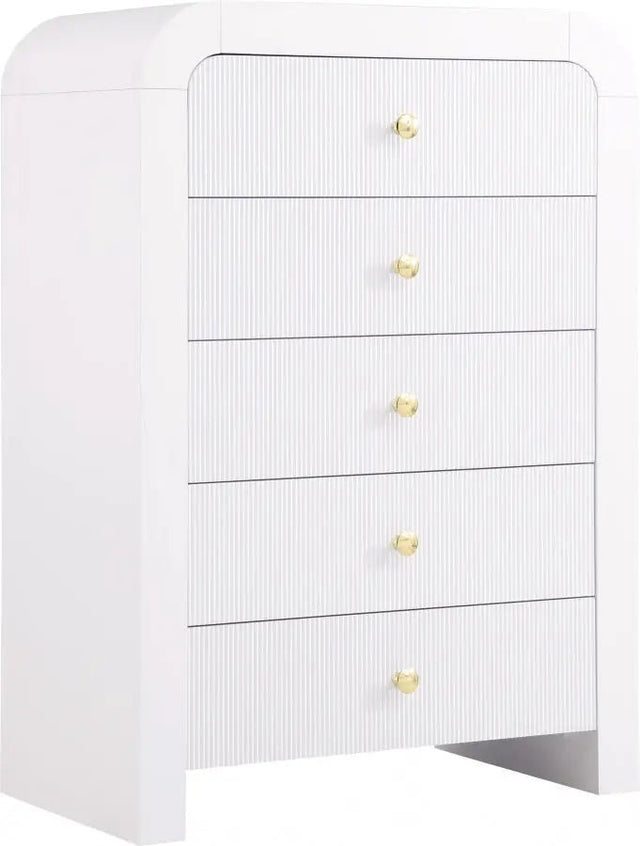 Artisto Chest In White - 888White - Ch | Meridian - 888White - CH - Home Elegance USA - 1