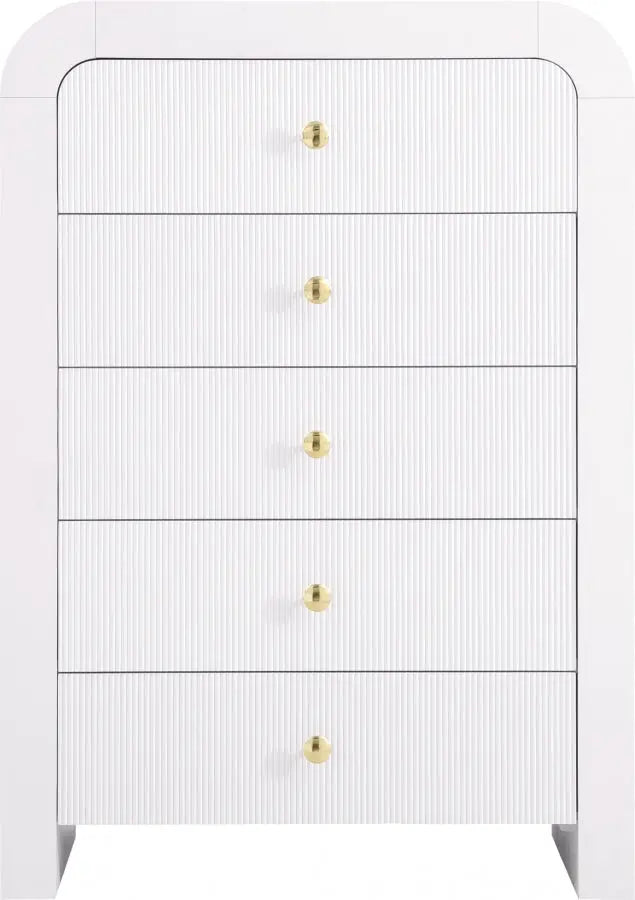 Artisto Chest In White - 888White - Ch | Meridian - 888White - CH - Home Elegance USA - 3