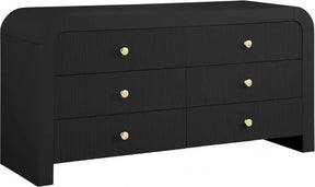 Artisto Dresser In Black - 888Black-D | Meridian